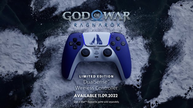 God of War Ragnarök: no es una consola de colección, sino un controlador de PS5 con los colores del juego