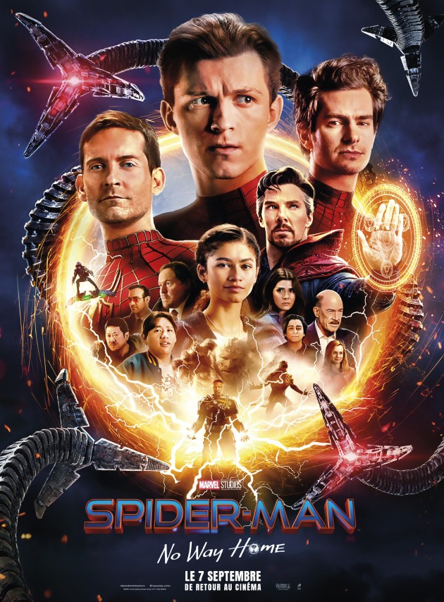 Spider-Man No Way Home: Andrew Garfield, Tobey Maguire y Tom Holland juntos en el póster de la versión extendida