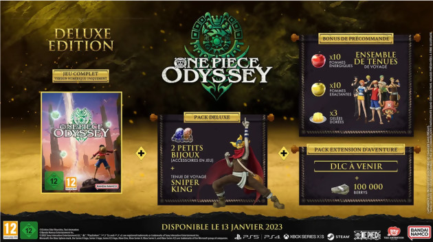 One Piece Odyssey: fecha de lanzamiento y ediciones de coleccionista reveladas en un nuevo tráiler