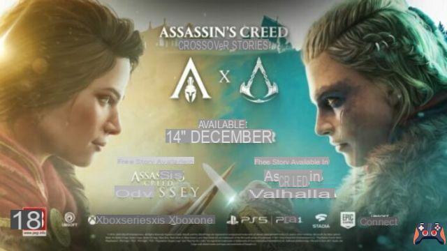 ¿Cuándo llegará el DLC para el cruce de Assassin's Creed Valhalla y Odyssey?
