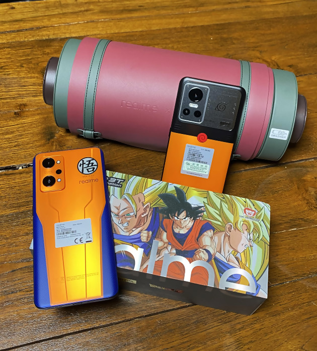Realme GT Neo 3T: ¡recibimos los teléfonos inteligentes de la edición Naruto y DBZ, unboxing y comparación!