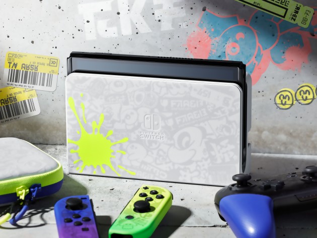 Splatoon 3: un OLED de Nintendo Switch con los colores del juego, nos lo presentan en vídeo