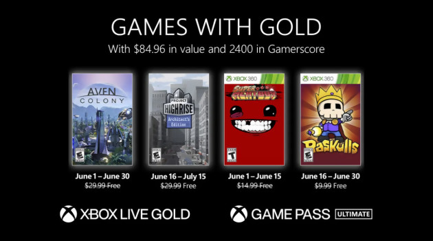 Xbox Games with Gold: juegos gratuitos de junio de 2022 revelados, ¡aquí está Super Meat Boy!