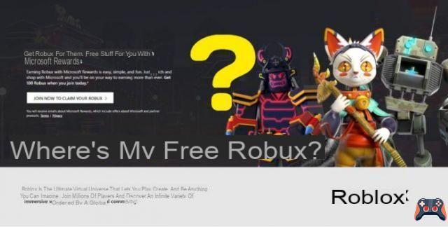 Recompensas de Microsoft: ¿Por qué no puedo obtener 100 Robux gratis?