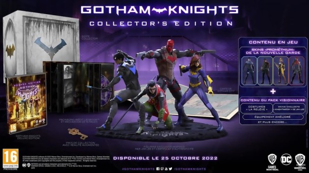 Gotham Knights: ¡una gran pieza de colección a 300 € con un diorama de 4 estatuillas!