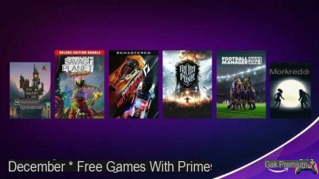 Juegos gratuitos de Amazon Prime Gaming para diciembre de 2021