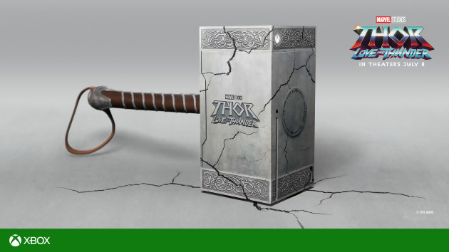Xbox Series X: una consola de coleccionista al estilo Mjolnir para el estreno de la película Thor Love & Thunder