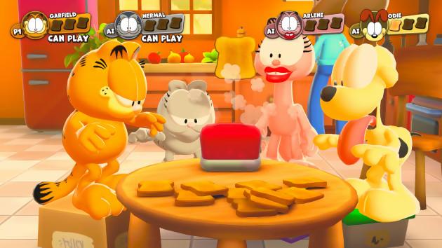 Garfield Lasagna Party: un nuevo party-game de Microids, las primeras imágenes
