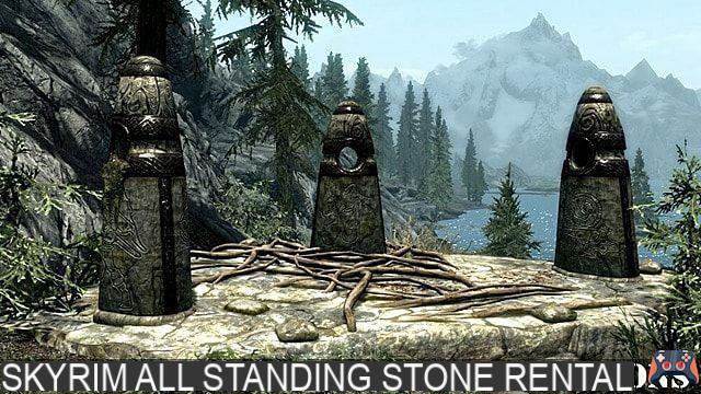 Skyrim Standing Stones: todas las ubicaciones y bendiciones
