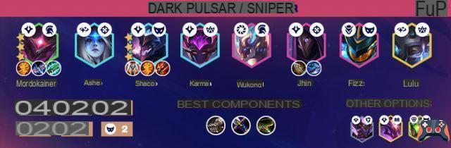 TFT: Compo Dark Pulsar y Sniper en Teamfight Tactics