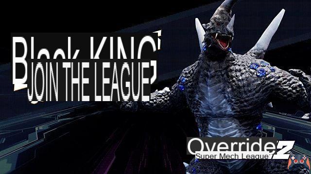 Override 2: el último personaje DLC de Super Mech League, The Black King, ahora disponible