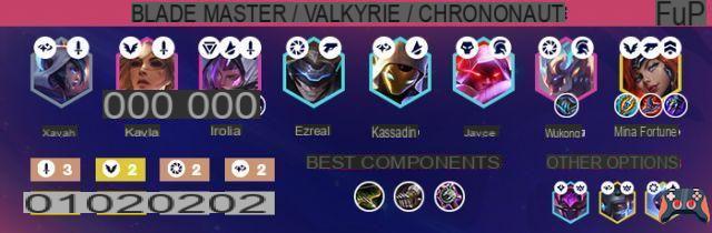 TFT: Blademaster, Valkyrie y Chrononaut Compo en Teamfight Tactics