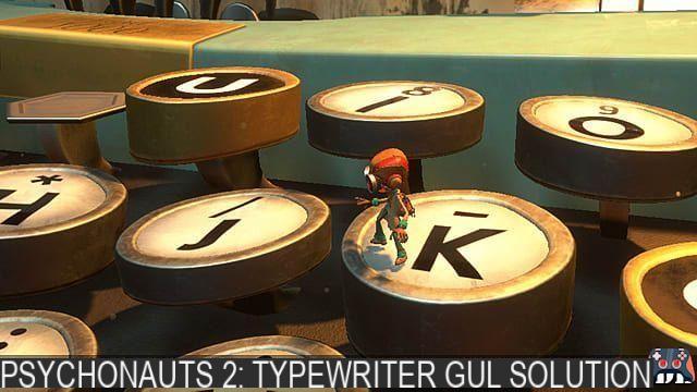 Psychonauts 2: Guía paso a paso de la máquina de escribir