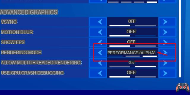 How to Activate Performance Mode in Fortnite