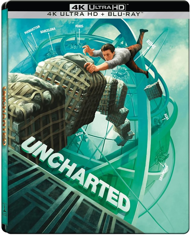 Uncharted: la película con Tom Holland disponible en Sony BRAVIA CORE en calidad Blu-ray 4K HDR