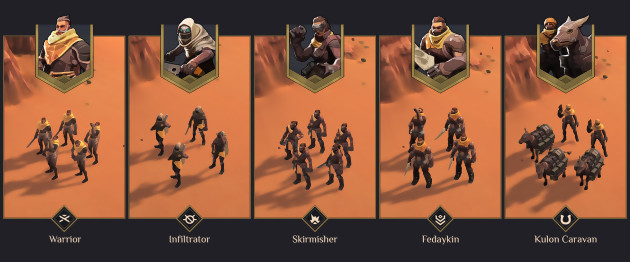 Dune Spice Wars: presentation of the Fremen faction and release date for Early Access
