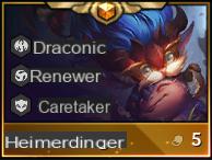 Heimerdinger TFT nel set 5: destino, origine e classe