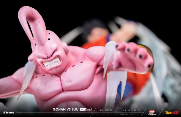 Dragon Ball Z: the new Gohan vs Super Buu statuette from Tsume Art is magnificent!