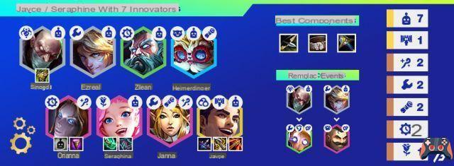 TFT: Compo Jayce and Seraphine with Innovator