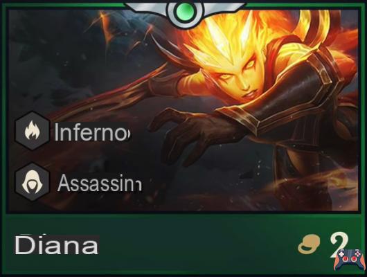 TFT: Diana, info, origin and class of the Teamfight Tactics set 2 champion