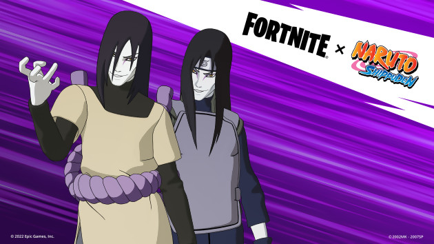 Fortnite: Naruto está de volta ao jogo, Orochimaru, Gaara, Itachi e Hinata jogáveis!