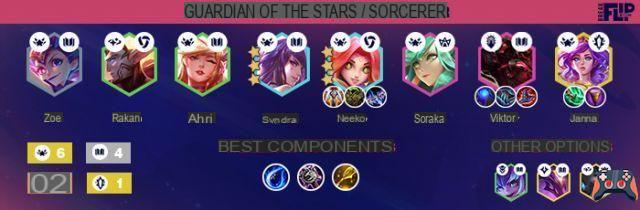 TFT: Compo 6 Star Guardians and Sorcerer on Teamfight Tactics