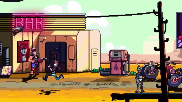 Scrap Riders: a cross between beat'em all and point & click in pixel art, here is the trailer