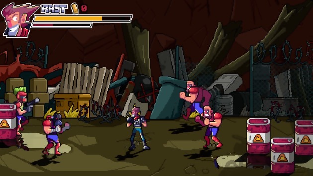 Scrap Riders: a cross between beat'em all and point & click in pixel art, here is the trailer