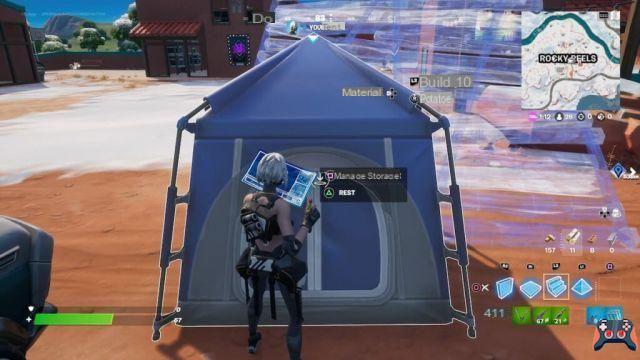 How to use a tent in Fortnite Chapter 3 Season 1