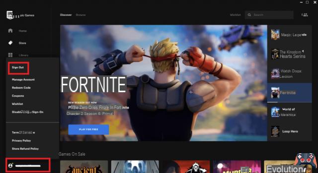 Come disconnettersi da Fortnite su PC, Switch, Xbox e PlayStation