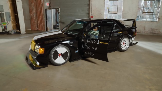 NFS Unbound: A$AP Rocky's custom Mercedes 190E presented on video