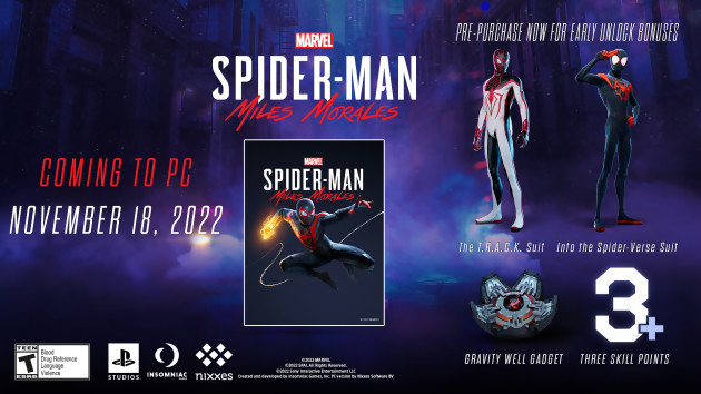 Spider-Man Miles Morales mantém data de lançamento no PC, trailer em 4K com todas as otimizações