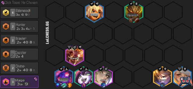 TFT: Cheat sheet of the best compositions of patch 10.25