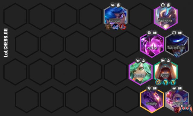 TFT: Compo Hyper roll Lumali Sorcerer and Initiator su Teamfight Tactics