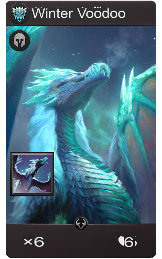 Artefato: Winter Wyvern - Winter Wyvern Informações e detalhes do cartão