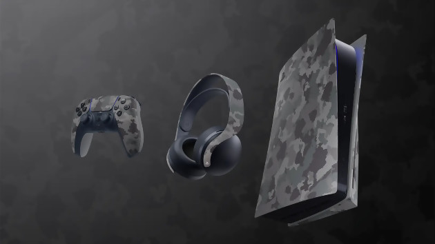 PS5: console e accessori diventano grigio mimetico