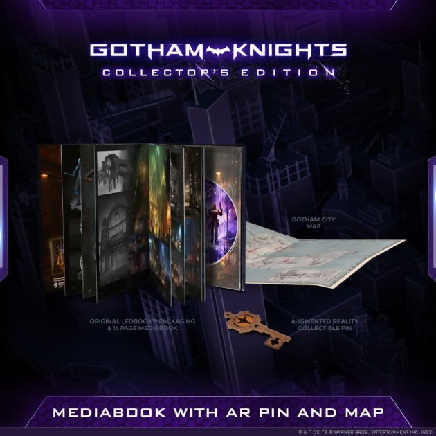 Gotham Knights: a big collector's item at €300 with a diorama of 4 statuettes!