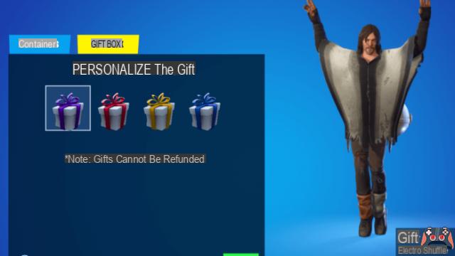 How to gift skins and items in Fortnite
