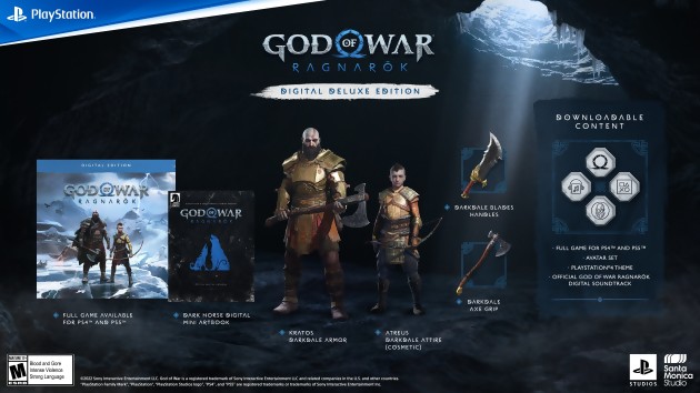 God of War Ragnarök: sarà il 9 novembre, ci sarà la replica di Mjölnir nelle edizioni da collezione