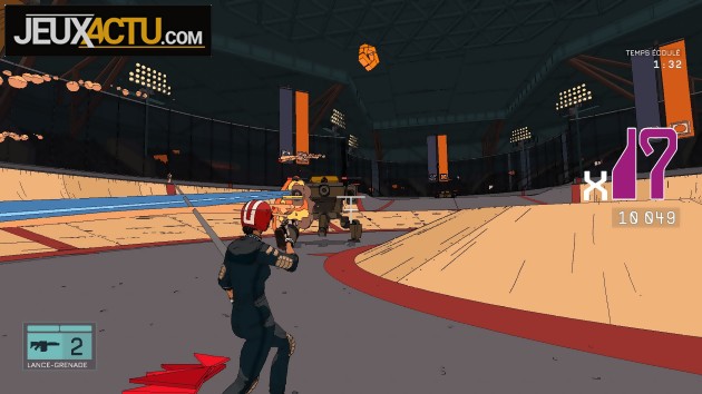 Rollerdrome test: when Tony Hawk pulls out the guns, a rather successful game