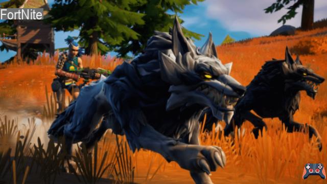 How to tame wolves in Fortnite