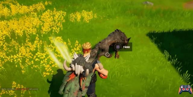 How to tame wolves in Fortnite