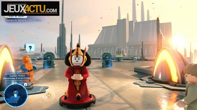 Test LEGO Star Wars La Saga Skywalker : le menu Maxi Best of, option Golden